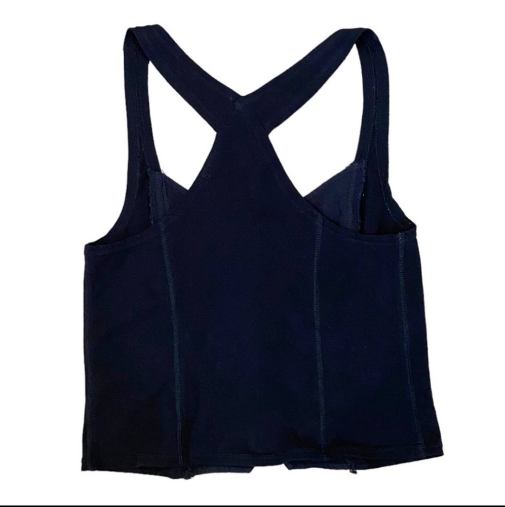 Free people boho racerback crop tank top medium - Picture 3 of 6